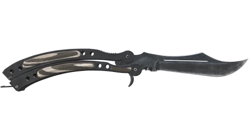 ★ StatTrak™ Butterfly Knife | Black Laminate