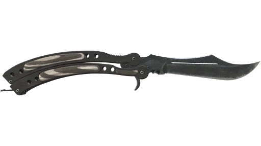★ StatTrak™ Butterfly Knife | Black Laminate