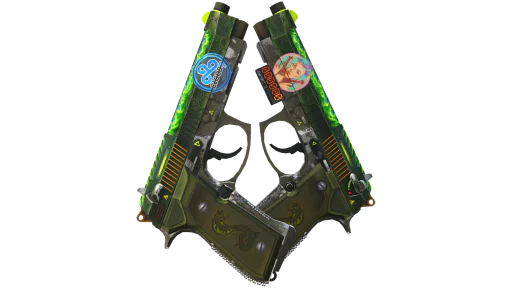 StatTrak™ Dual Berettas | Cobra Strike