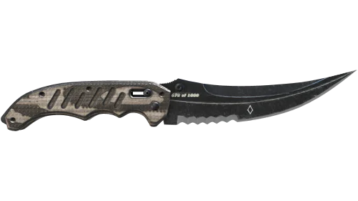 ★ StatTrak™ Flip Knife | Black Laminate