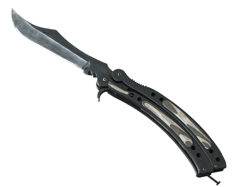 ★ StatTrak™ Butterfly Knife | Black Laminate