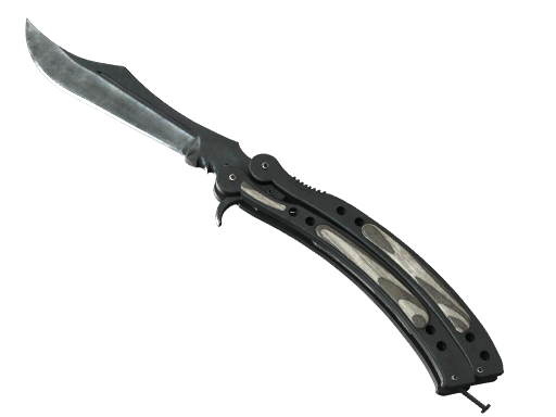 ★ StatTrak™ Butterfly Knife | Black Laminate