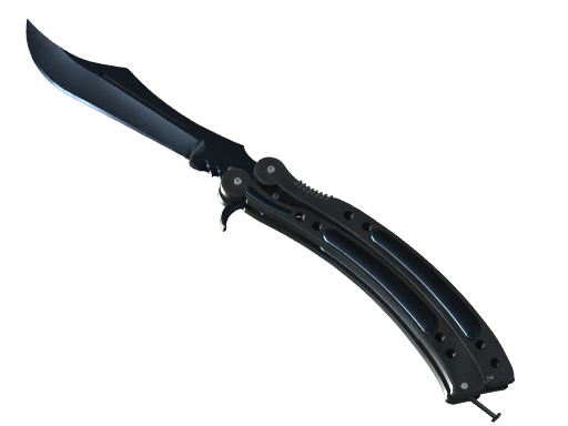 ★ StatTrak™ Butterfly Knife | Blue Steel