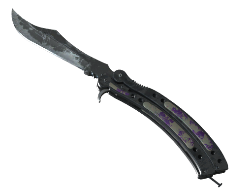 ★ StatTrak™ Butterfly Knife | Ultraviolet