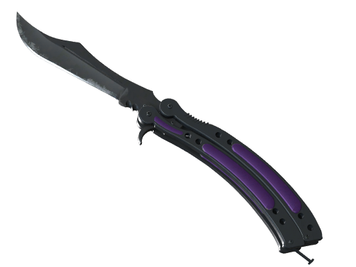 ★ StatTrak™ Butterfly Knife | Ultraviolet