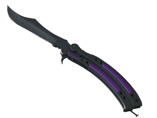 ★ StatTrak™ Butterfly Knife | Ultraviolet