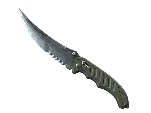 ★ StatTrak™ Flip Knife | Damascus Steel
