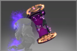 Inscribed Keeper of Oloxicam's Glass Hourglass