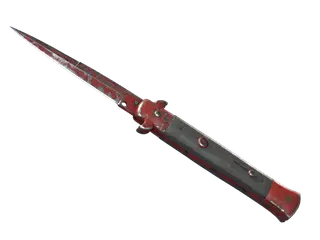 ★ StatTrak™ Stiletto Knife | Crimson Web