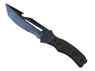 ★ StatTrak™ Survival Knife | Blue Steel