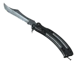 ★ StatTrak™ Butterfly Knife | Damascus Steel