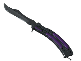 ★ StatTrak™ Butterfly Knife | Ultraviolet