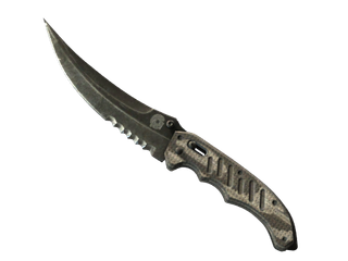 ★ StatTrak™ Flip Knife | Black Laminate