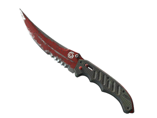 ★ StatTrak™ Flip Knife | Crimson Web