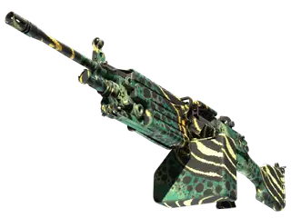 StatTrak™ M249 | Emerald Poison Dart