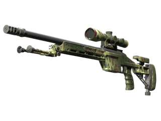SSG 08 | Lichen Dashed