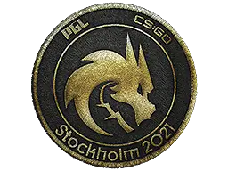 Patch | Team Spirit (Gold) | Stockholm 2021