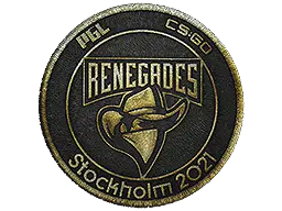Patch | Renegades (Gold) | Stockholm 2021
