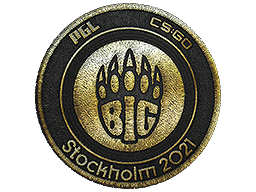 Patch | BIG (Gold) | Stockholm 2021