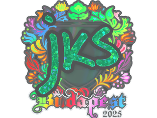 Sticker | jks (Holo) | Budapest 2025