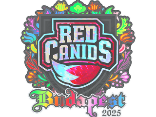 Sticker | RED Canids (Holo) | Budapest 2025