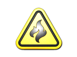 Sticker | Flammable (Foil)