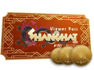 Shanghai 2024 Viewer Pass + 3 Souvenir Tokens