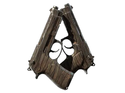 Souvenir Dual Berettas | Drift Wood