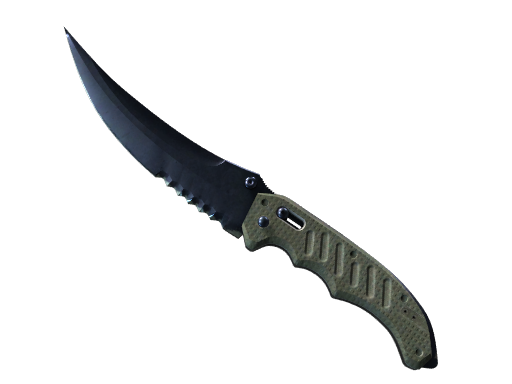 ★ StatTrak™ Flip Knife | Blue Steel
