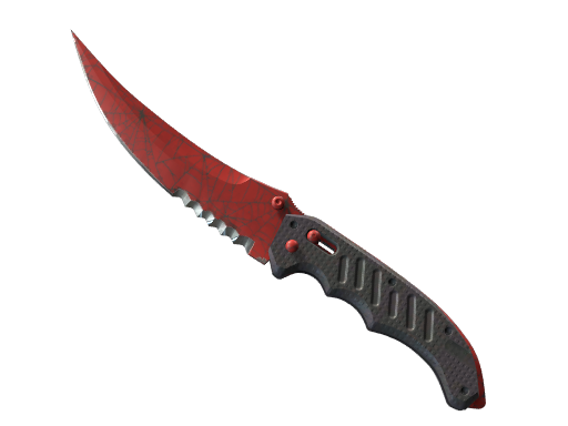 ★ StatTrak™ Flip Knife | Crimson Web