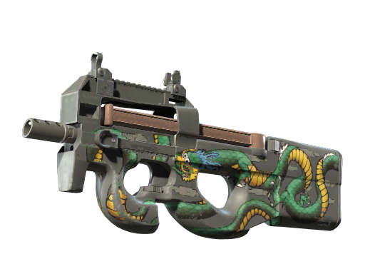 StatTrak™ P90 | Emerald Dragon