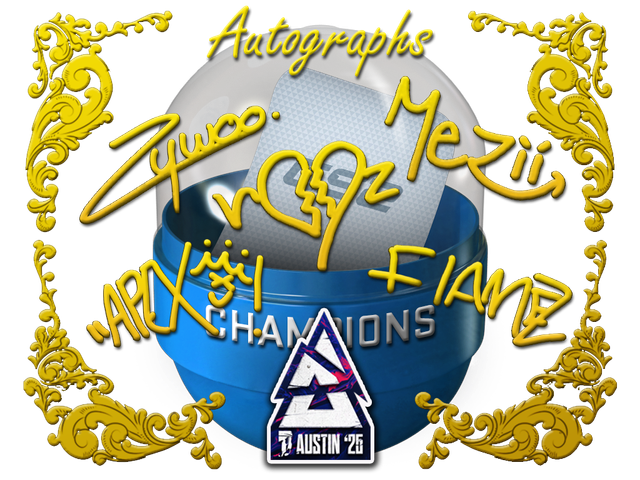 Austin 2025 Champions Autograph Capsule