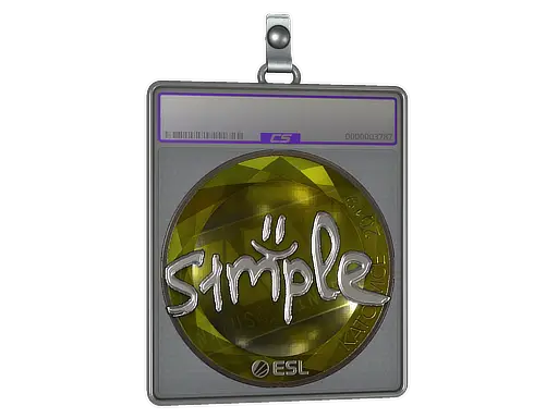 Sticker Slab | s1mple (Foil) | Katowice 2019