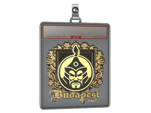 Sticker Slab | The Mongolz (Gold) | Budapest 2025