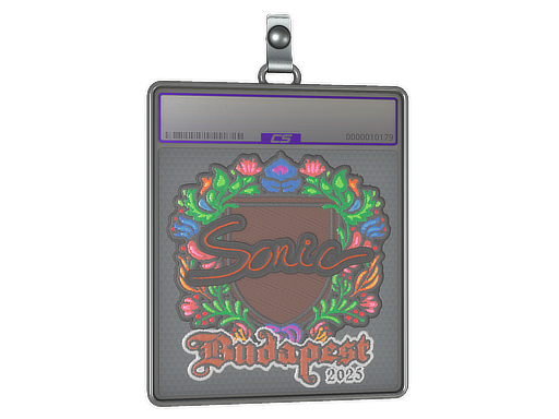 Sticker Slab | Sonic (Embroidered) | Budapest 2025