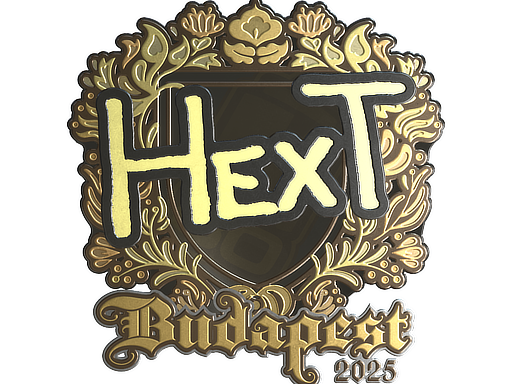 Sticker | HexT (Gold) | Budapest 2025