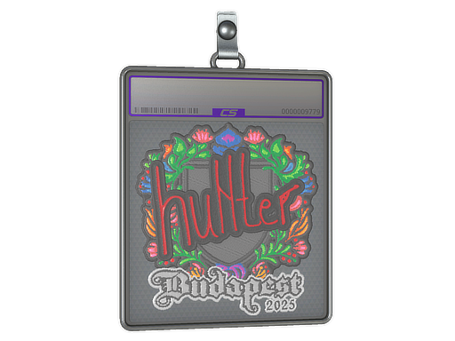 Sticker Slab | huNter- (Embroidered) | Budapest 2025