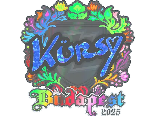 Sticker | Kursy (Holo) | Budapest 2025