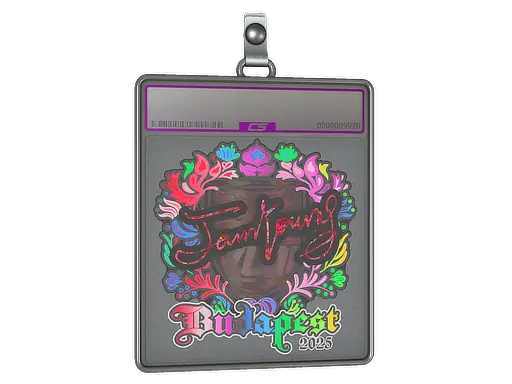 Sticker Slab | JamYoung (Holo) | Budapest 2025