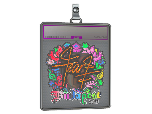 Sticker Slab | fEAR (Holo) | Budapest 2025