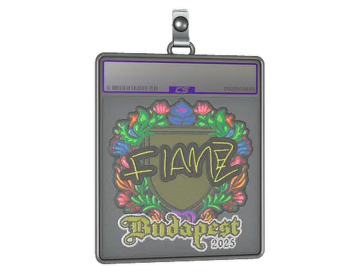 Sticker Slab | FlameZ (Embroidered) | Budapest 2025