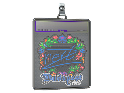 Sticker Slab | NertZ (Embroidered) | Budapest 2025