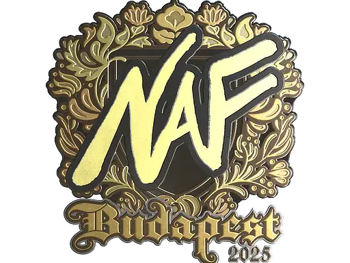 Sticker | NAF (Gold) | Budapest 2025