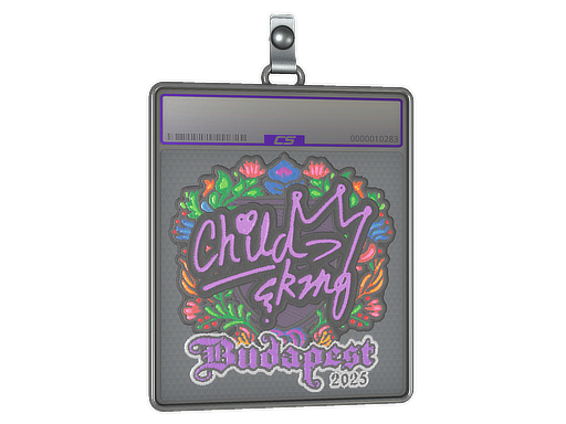 Sticker Slab | ChildKing (Embroidered) | Budapest 2025
