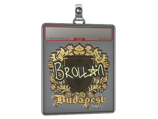 Sticker Slab | Brollan (Gold) | Budapest 2025