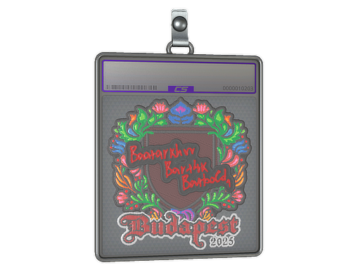 Sticker Slab | Bart4k (Embroidered) | Budapest 2025
