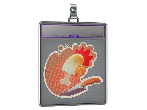 Sticker Slab | Bonehead (Holo)