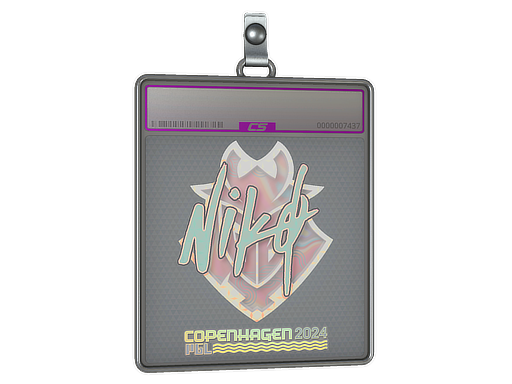 Sticker Slab | NiKo (Holo) | Copenhagen 2024
