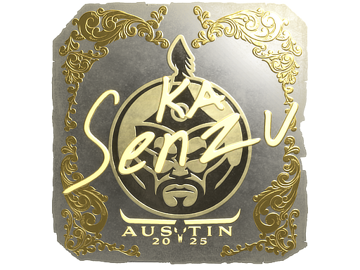 Sticker | Senzu (Gold) | Austin 2025