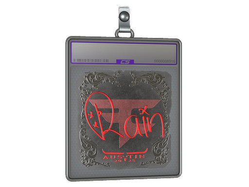 Sticker Slab | rain (Foil) | Austin 2025